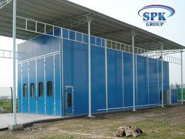Окрасочно-сушильная камера для грузовых вагонов (уличная) SPK GROUP
