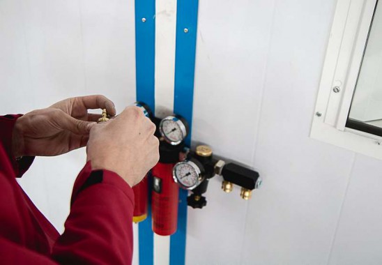 Запуск окрасочно-сушильной камеры для окраски металлоконструкций и ферм SPK 15.4.6, г. Астана (Казахстан) Запуск окрасочно-сушильной камеры для окраски металлоконструкций и ферм SPK 15.4.6, г. Астана (Казахстан)