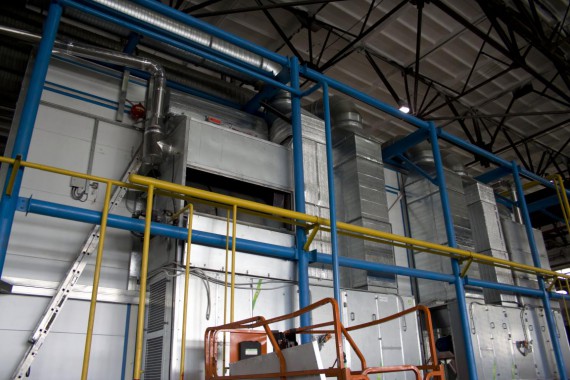 Покрасочно-сушильная камера для трубопроводов SPK-15.8.6, г. Челябинск Покрасочно-сушильная камера для трубопроводов SPK-15.8.6, г. Челябинск