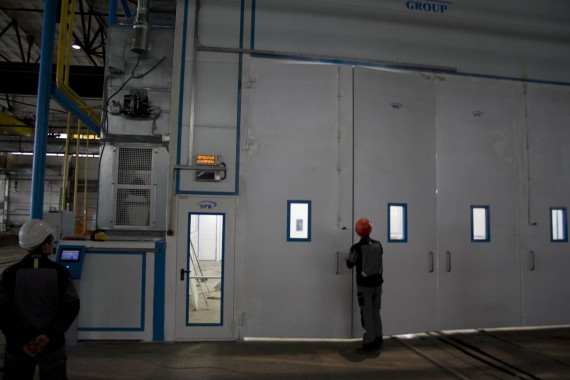 Покрасочно-сушильная камера для трубопроводов SPK-15.8.6, г. Челябинск Покрасочно-сушильная камера для трубопроводов SPK-15.8.6, г. Челябинск