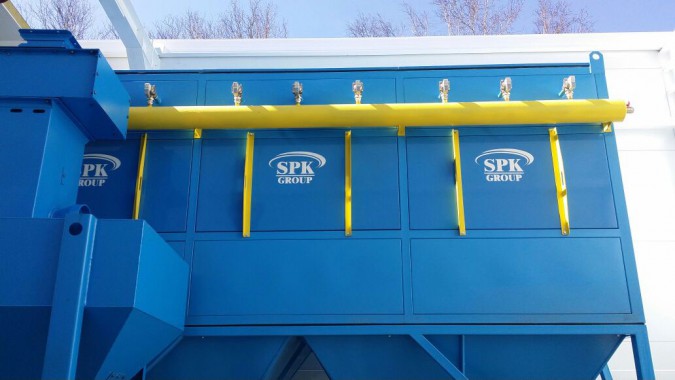 Вентиляционно-фильтровальная установка Вентиляционно-фильтровальная установка SPK GROUP