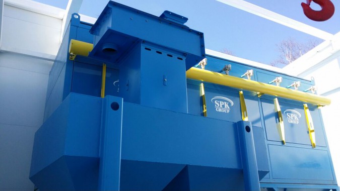 Уличная дробеструйная камера SPK-24.6.5 Уличная дробеструйная камера SPK GROUP