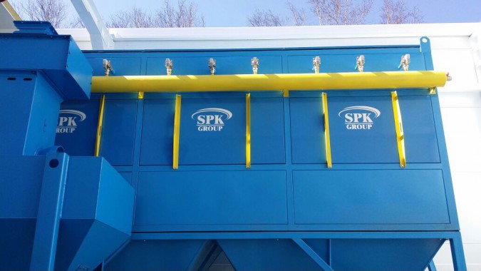 Уличная дробеструйная камера SPK-24.6.5 Уличная дробеструйная камера SPK GROUP