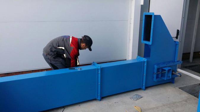 Уличная дробеструйная камера SPK-24.6.5 Уличная дробеструйная камера SPK GROUP