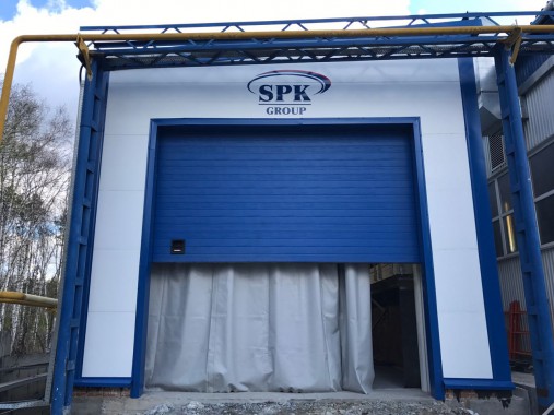 Уличная дробеструйная камера SPK-24.6.5 Уличная дробеструйная камера SPK GROUP