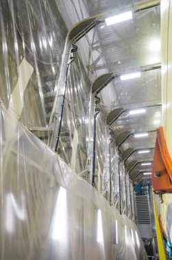 Камера телескопическая для самолетов гражданской авиации, г. Комсомольск-на-Амуре Решение для окраски самолетов СПК Групп