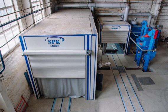 Дробеструйные камеры SPK-14.5.5 и SPK-6.4.4, Комплекс подготовки и покраски, г. Челябинск SPK GROUP: дробеструйные камеры SPK-14.5.5 и SPK-6.4.4, комплекс подготовки и покраски