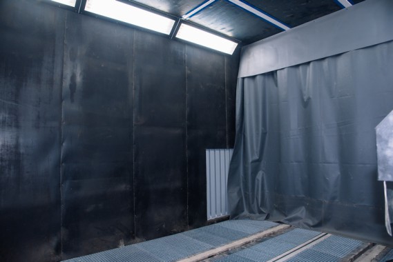 Дробеструйные камеры SPK-14.5.5 и SPK-6.4.4, Комплекс подготовки и покраски, г. Челябинск SPK GROUP: дробеструйные камеры SPK-14.5.5 и SPK-6.4.4, комплекс подготовки и покраски