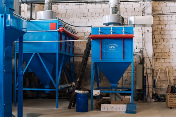 Дробеструйные камеры SPK-14.5.5 и SPK-6.4.4, Комплекс подготовки и покраски, г. Челябинск SPK GROUP: дробеструйные камеры SPK-14.5.5 и SPK-6.4.4, комплекс подготовки и покраски