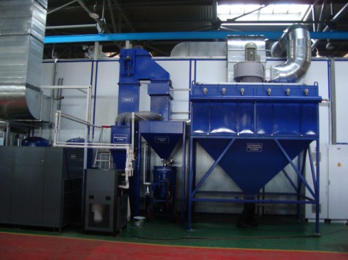 Камера для подготовки и сушки SPK GROUP для дорожно-строительной техники