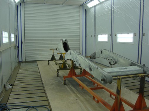 Камера для подготовки и сушки SPK GROUP для дорожно-строительной техники