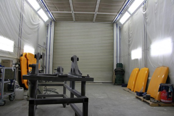 Камера для подготовки и сушки SPK GROUP для дорожно-строительной техники