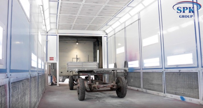 Лакокрасочная камера для спецтехники SPK-16.6.5, г. Миасс Лакокрасочная камера для спецтехники SPK-16.6.5, г. Миасс