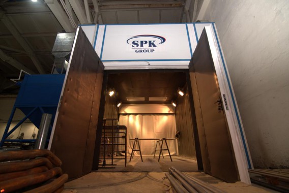 Проходная дробеструйная камера SPK-7.4.4, г. Богданович