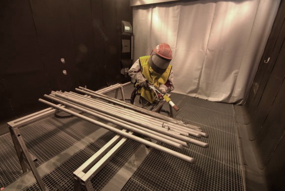 Проходная дробеструйная камера SPK-7.4.4, г. Богданович Проходная дробеструйная камера SPK GROUP