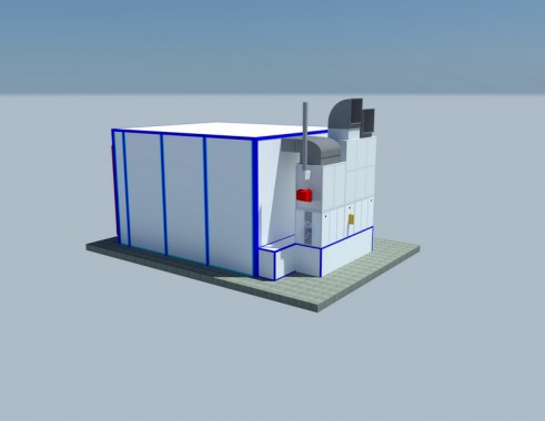 Окрасочно-сушильная камера тупикового типа SPK-4.4.4 Окрасочно-сушильная камера тупикового типа SPK GROUP
