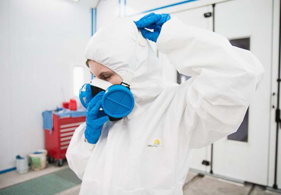 Покраска в окрасочно-сушильной камере для окраски металлоконструкций и ферм SPK 15.4.6, г. Астана (Казахстан) 