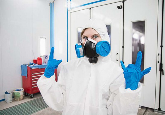 Покраска в окрасочно-сушильной камере для окраски металлоконструкций и ферм SPK 15.4.6, г. Астана (Казахстан) 