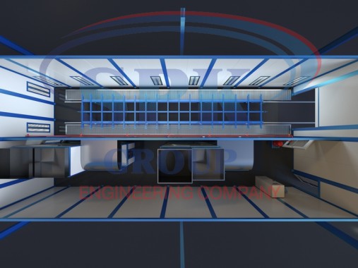 Окрасочно-сушильная камера тупикового типа уличного исполнения SPK-15.3.3 Окрасочно-сушильная камера тупикового типа уличного исполнения SPK GROUP