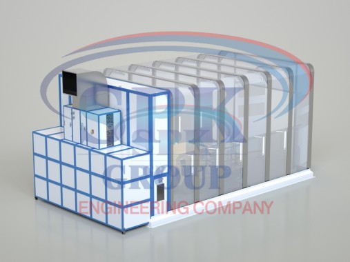 Окрасочная телескопическая камера SPK - 10.6.6 Камера окраски телескопическая SPK GROUP