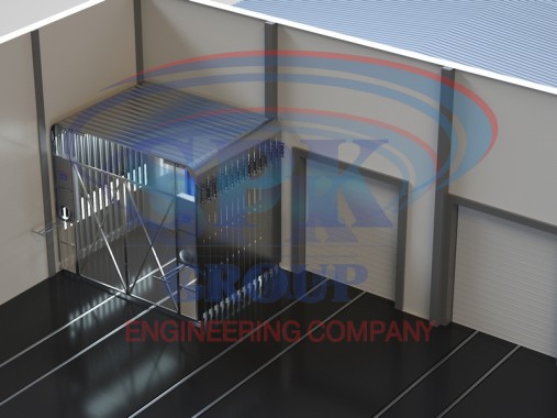 Телескопическая окрасочно-сушильная камера SPK-16.5.5 Телескопическая окрасочно-сушильная камера SPK GROUP