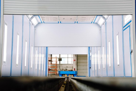 Проходная окрасочно-сушильная камера SPK-17.5.4, г. Ленинск-Кузнецкий Проходная окрасочно-сушильная камера SPK-17.5.4, г. Ленинск-Кузнецкий