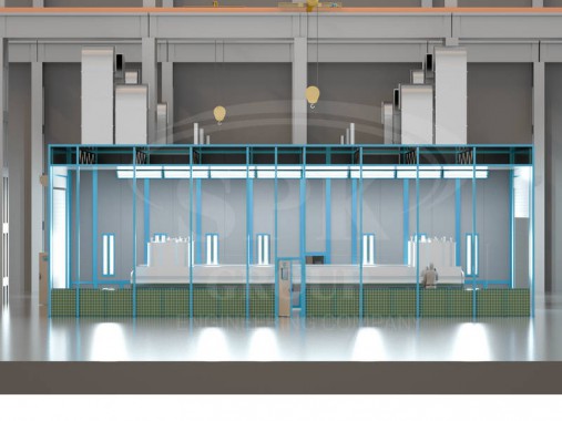 Открытая зона окраски SPK-Z 18.7,5. Комплекс подготовки и окраски поверхности SPK Открытая зона окраски SPK-Z 18.7,5. Комплекс подготовки и окраски поверхности SPK GROUP