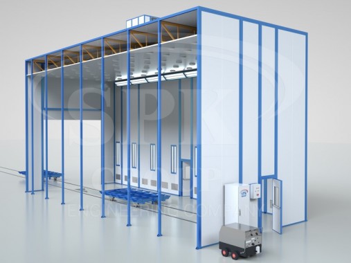 Камера подготовки поверхности под окраску SPK - 15.6.7. Камера подготовки поверхности под окраску SPK GROUP