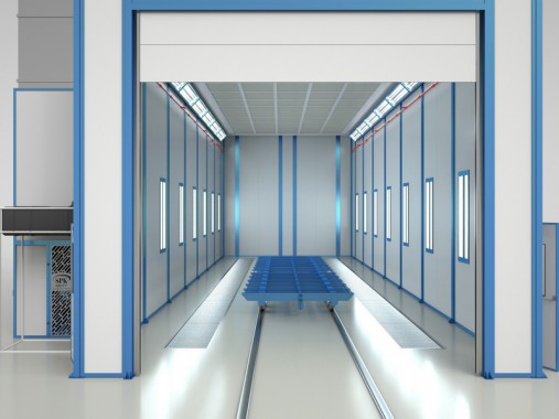 Окрасочно-сушильная камера тупикового типа SPK-14.5.4 Окрасочно-сушильная камера тупикового типа SPK GROUP