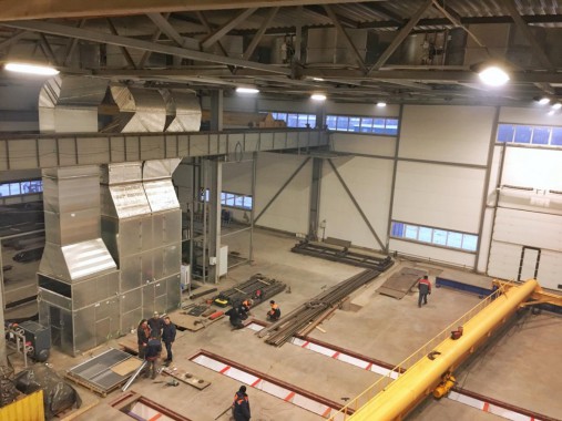 Зона открытой окраски для металлоконструкций SPK-Z 18.7 Зона открытой окраски для металлоконструкций SPK GROUP