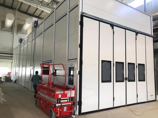 Камера покрасочно-сушильная для деталей самолетов SPK-22.6.5 Корпус камеры окраски SPK GROUP