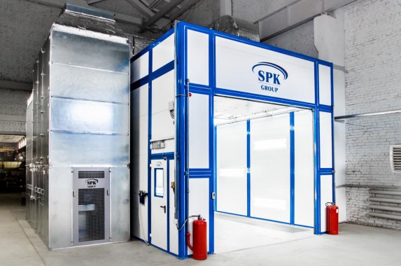 Камера покраски и сушки для спецтехники SPK-P 12.5.4
