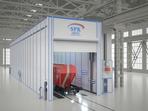 Двухсекционная камера для жд от SPK GROUP 