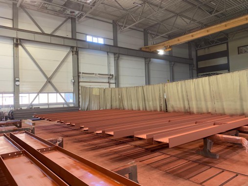 Зона открытой окраски для металлоконструкций SPK-Z 18.7 Зона открытой окраски для металлоконструкций SPK GROUP