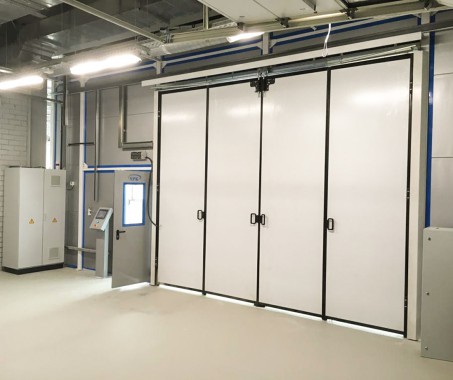 Окрасочно-сушильная камера для деталей самолетов SPK-9.5.4 Окрасочно-сушильная камера для деталей самолетов SPK-9.5.4