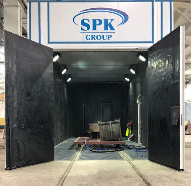 Дробеструйная камера для сельскохозяйственной техники SPK-8.4.4
