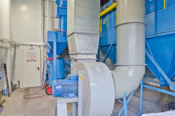 Уличная дробеструйная камера SPK-24.6.5 Уличная дробеструйная камера SPK GROUP