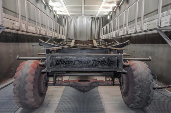 Уличная дробеструйная камера SPK-24.6.5 Уличная дробеструйная камера SPK GROUP