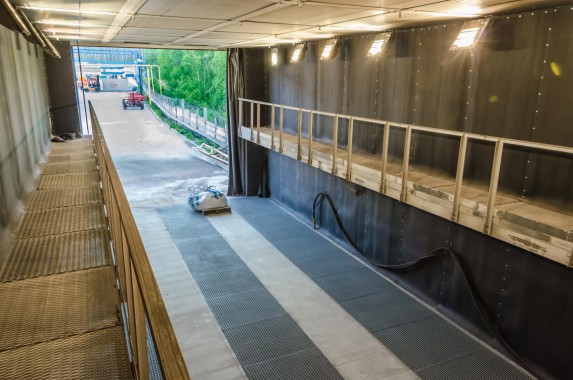 Уличная дробеструйная камера SPK-24.6.5 Уличная дробеструйная камера SPK GROUP