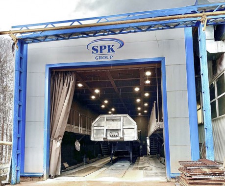 Уличная дробеструйная камера SPK GROUP