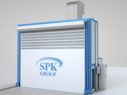 Телескопическая камера окраски локомотивов SPK GROUP 