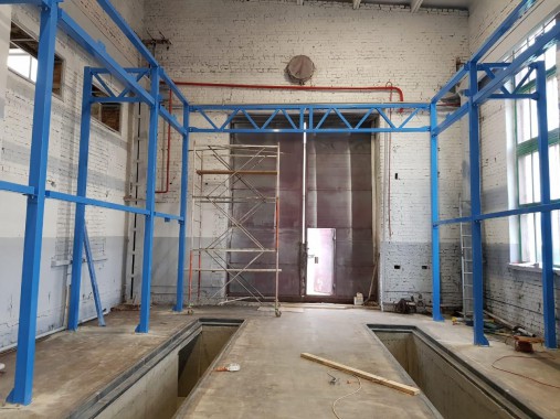 Комплекс подготовки, мойки и окраски поверхности для изделий машиностроительного комплекса, г. В. Луки Комплекс подготовки, мойки и окраски поверхности для изделий машиностроительного комплекса SPK GROUP