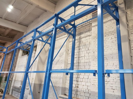 Комплекс подготовки, мойки и окраски поверхности для изделий машиностроительного комплекса, г. В. Луки Комплекс подготовки, мойки и окраски поверхности для изделий машиностроительного комплекса SPK GROUP