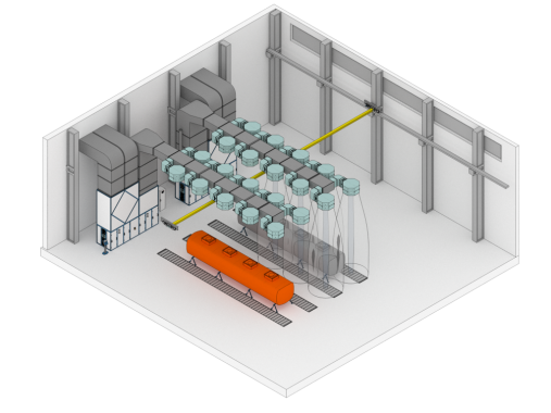 Зона открытой окраски для цистерн SPK-Z 15.12.9 Зона открытой окраски для цистерн SPK GROUP
