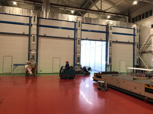 Комплекс подготовки, покраски и сушки для трамвайных вагонов, г. Тверь Изготовление комплекса SPK GROUP для трамвайных вагонов