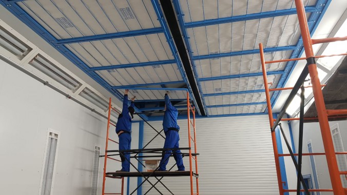 Комплекс подготовки, мойки и окраски поверхности для изделий машиностроительного комплекса, г. В. Луки Комплекс подготовки, мойки и окраски поверхности для изделий машиностроительного комплекса SPK GROUP