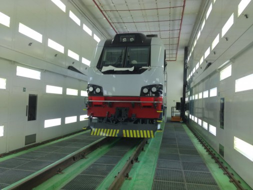 Камера окраски SPK GROUP на электровозосборочном заводе