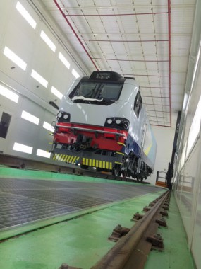 Окрасочно-сушильная камера SPK GROUP на электровозосборочном заводе