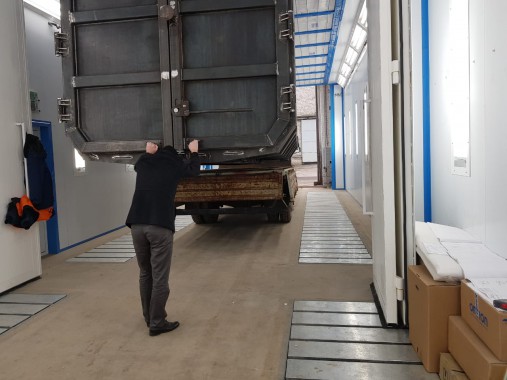 Комплекс подготовки, мойки и окраски поверхности для изделий машиностроительного комплекса, г. В. Луки Комплекс подготовки, мойки и окраски поверхности для изделий машиностроительного комплекса SPK GROUP