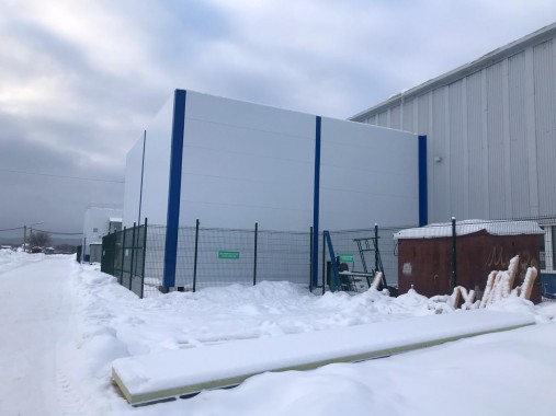 Уличная покрасочно-сушильная камера SPK-T 12.6.4 для деталей самолета, г. Екатеринбург Уличная покрасочно-сушильная камера SPK-T 12.6.4 для деталей самолета, г. Екатеринбург